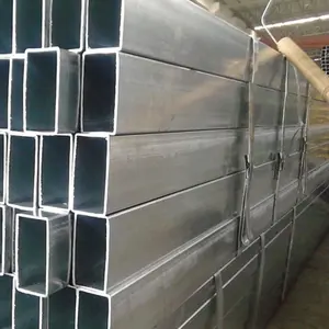 Bölüm galvanizli kare dikdörtgen çelik boru 2.5 inç 14ga 2 (1/2) x 2 (1/2) galvanizli kare boru