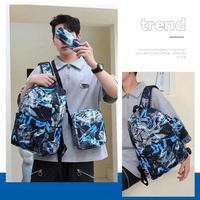 Mochilas Escolares 2024 de alta calidad 3 en 1, bolsa de almuerzo informal, mochila para niños, conjunto de mochilas escolares para niñas, adolescentes, estudiantes