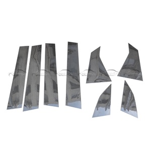 แผ่นบังแดดข้างประตูคาร์บอนไฟเบอร์ ป้องกันฝนและแสงแดด สำหรับ Honda Civic Type R FK7 FK8 รุ่นที่ 10 ปี 2016+ - Product Image 1