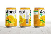 330ml Mango Sap Klaar om te Drinken Tropische Drank OEM ODM Private Label Frisdrank Fabrikant A&B Vietnam