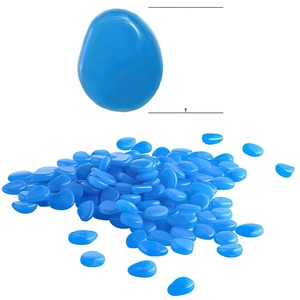 Galets de <span class=keywords><strong>jardin</strong></span> qui brillent dans la nuit, 50 pièces, pierres décoratives pour la cour et les allées, pierres lumineuses décoratives pour <span class=keywords><strong>jardin</strong></span> féerique, bricolage - Product Image 3