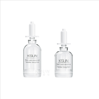 Emballage de soins de la peau PS Essence en plastique seringue cosmétique 10ml 15ml presse compte-gouttes bouteille de crème pour les yeux pour liquide