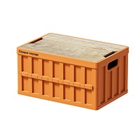 Conteneur de rangement en gros 425x285x225mm, stable, empilable, durable, 20L-50L, organisateur extérieur en PP pour usages multiples