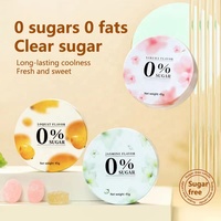 OEM Pastilles pour la gorge à la cerise, au jasmin, au loquat sans sucre Menthe rafraîchissante pour une haleine fraîche pour adultes