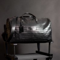 Sac de voyage unisexe extensible à grande capacité avec fermeture éclair, fabriqué sur mesure, design en cuir PU à motif en relief, fabriqué en Chine