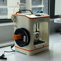 Imprimante 3D FDM miniature ENTINA-TINA2C pour enfants, jouet créatif d'apprentissage DIY, cadeau éducatif STEM, machine d'impression 3D pour débutants