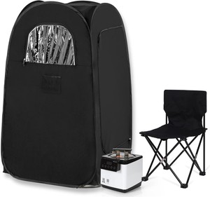 Produit de beauté Portable Sauna À Vapeur Pliable Sauna Chaise Sauna Costume Cellulite <span class=keywords><strong>Machine</strong></span> <span class=keywords><strong>Lipocavitation</strong></span> Minceur <span class=keywords><strong>Machine</strong></span> 100PCS - Product Image 1