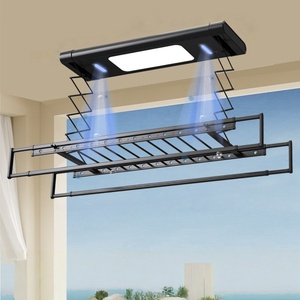 ราวตากผ้าไฟฟ้าอัจฉริยะแบบยืดหดได้ ควบคุมด้วยเสียง พร้อมรีโมทคอนโทรล ยกขึ้นอัตโนมัติ สำหรับระเบียงบ้าน - Product Image 1