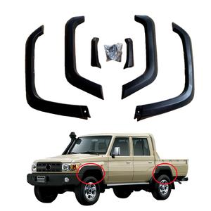 YBJ ซุ้มล้อ6ชิ้นสำหรับ Land Cruiser 76 70 2007-2021 FJ79ห้องโดยสารคู่4ประตูรับ LC79เปลวไฟ - Product Image 1