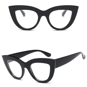 Stock Vintage Cat Eye lunettes de soleil femmes Designer lunettes de soleil femme Sexy léopard Cateye <span class=keywords><strong>noir</strong></span> dégradé lunettes - Product Image 4