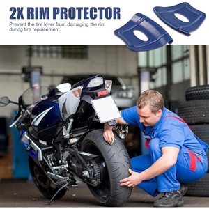 <span class=keywords><strong>Protector</strong></span> de llanta de motocicleta universal, <span class=keywords><strong>protector</strong></span> de llanta de motocicleta resistente para instalación y <span class=keywords><strong>cambio</strong></span> de neumáticos, azul, 2 uds. - Product Image 2