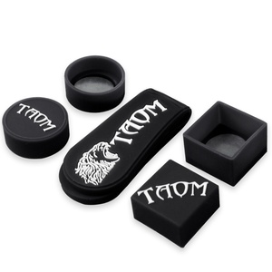 TAOM Magnetic <b>Chalk</b> Holder Belt Clip for Round and Square,Portable Pool Cue <b>Chalk</b> Holder with Silicone Clip,Silent <b>Chalk</b> Holder - Product Image 1