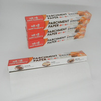 Feuilles de papier sulfurisé alimentaire 40 g/m² antiadhésives, résistantes à la graisse, non blanchies, jetables, compatibles four, pour barbecue