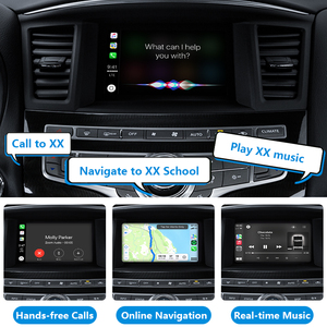 Wireless Android Auto Apple CarPlay Upgrade Module for Infiniti G37 G35 M35 M25 QX60 QX70 Q70 <strong>FX</strong> EX Car Multimedia <strong>Interface</strong> - Product Image 3
