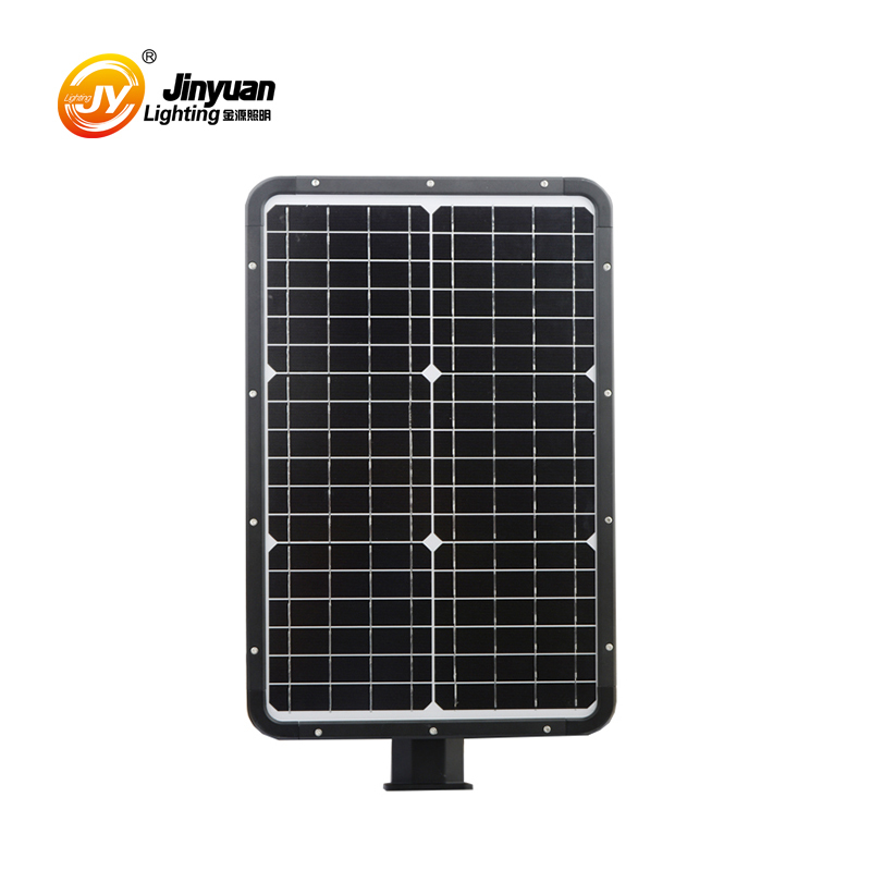Material de aluminio de IP65 camino lámpara de iluminación inteligente integrado solar panel 15W 30W llevó la luz de calle solar