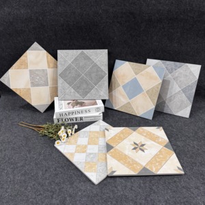 <strong>12X12</strong> Inch Non-Slip 300x300MM Kitchen Bathroom Floor <strong>Tile</strong> Flower Finish Ceramic for Courtyard Balcony Floor <strong>Tiles</strong> - Product Image 1