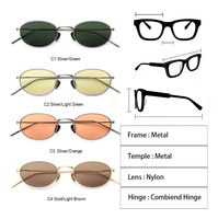 Eyedream Classique Vintage Luxe Mode Unisexe Design Personnalisé Léger Durable Métal Sport