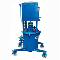 Bétonnière mobile électrique pour chantier, équipée d'un réservoir d'eau et d'une capacité de stockage de 250L de mélange de ciment.