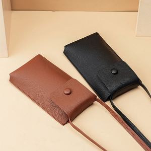 <b>Mini</b> Flip Cell Phone Shoulder Purse Soft Faux Leather Mobile Phone <b>Pouch</b> Vintage Women Crossbody Bag - Product Image 2