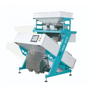 Industrial New Technology 2024 Black Rice Red Rice Garlic Wheat Color Sorter Machine