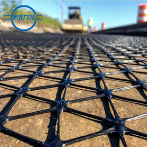 Ba trục nhựa <span class=keywords><strong>geogrid</strong></span> tx150 TX160 tx180 ba cách lưới mềm đất tăng cường subgrade - Product Image 6