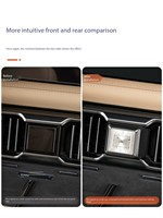 Pour BYD Leopard 8 2025 : Accessoire de voiture, montre à quartz pour console centrale, lumière de nuit pour grille d'aération, cache-bagages décoratif populaire