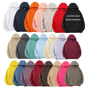 High Quality Hoodie <strong>Pullover</strong> Thick Oversize Loose Custom 380gsm Hoodie <strong>Plus</strong> <strong>Size</strong> Men's Hoodies - Product Image 1