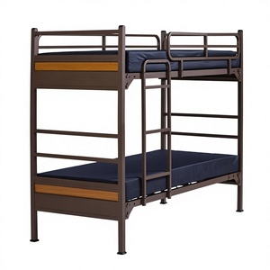 Lits superposés <span class=keywords><strong>en</strong></span> métal robuste sur mesure <span class=keywords><strong>en</strong></span> gros, lits d'école, lits de dortoir, lits <span class=keywords><strong>en</strong></span> acier moderne avec échelle pour 2 personnes - Product Image 1