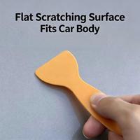 Mini grattoir à lame plate en plastique, spatule à mastic, outil manuel polyvalent flexible pour étaler le matériau, peinture murale, plâtre, réparation automobile, bricolage