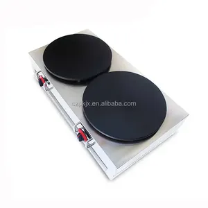 Professional Non-stick LPG Gas Used Crepe Maker Stainless steel crepe maker for sale