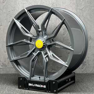 Jantes forgées Bku 5X114.3 pour <span class=keywords><strong>Ferrari</strong></span> SF90 <span class=keywords><strong>Spider</strong></span> <span class=keywords><strong>296</strong></span> GTB GT3 <span class=keywords><strong>GTS</strong></span> 812 Competizione 12Cilindri SP3 20 21 pouces, jantes en alliage personnalisées - Product Image 3