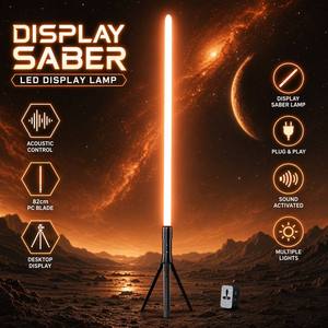 Sable de Luz USB Nexussabers con Cambio de Color Infinito, Decoración Creativa para el Hogar, Control por Voz, Adorno de Escritorio, Juguete Luminoso de Regalo - Product Image 1