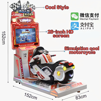 Station d'arcade centre commercial Machine de jeu d'arcade électronique à pièces Road Riders Commercial Fiery Sale