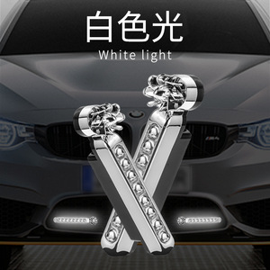 Feux de jour à LED à énergie éolienne en ABS, installation adhésive, Chine - Product Image 3