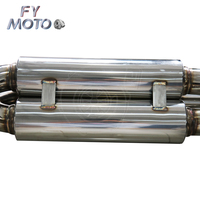 Tubo de Escape de Acero Inoxidable M PERFORMANCE para BMW 01-05 M3 E46 M3-170 Catback