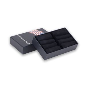 Chaussettes courtes en bambou pour femme Db, 8 paires, douces, fines, décontractées, respirantes, imprimé animal, tricotées, été, noires, taille unique, boîte cadeau incluse - Product Image 4