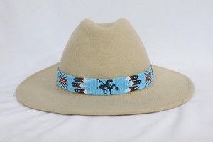 Correa de sombrero Fedora hecha a mano de alta calidad con cuentas multicolores de moda para cada ocasión, incluida la pesca y el uso informal - Product Image 2