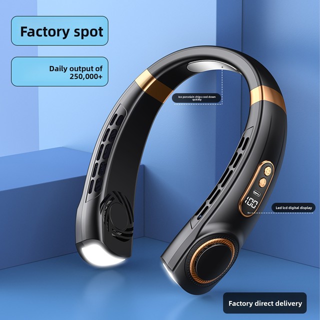 L29-MAX USB Handheld Silent Multi Function Bladeless Mini Electric New Portable Neck Hanging Fan