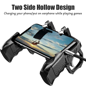 Controlador de Juegos Móvil K21 para PUBG, <span class=keywords><strong>Call</strong></span> of <span class=keywords><strong>Duty</strong></span>, Fortnite, Botones de Disparo L1R1, Gamepad Sensible para iOS y Android - Product Image 3