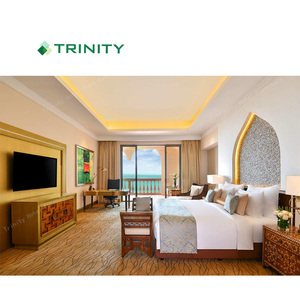 Ensemble de chambre à coucher d'hôtel moderne haut de gamme 5 étoiles sur mesure, meubles de chambre d'hôtel de luxe à vendre - Product Image 5