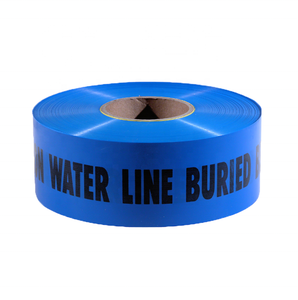 Factory Hot Sale Underground Pipeline Caution Tape Safety Plastic 100% Virgin <b>LLDPE</b> 100m Length - Product Image 2