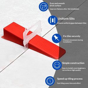 Усиленный пластиковый клин-уровень для плитки и кирпича, напрямую с завода в Китае - Product Image 4