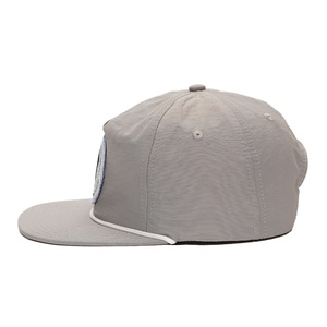 Custom Snapback Woven Label logo Caps Nylon 5 Panel Unstructured Hats - Product Image 3