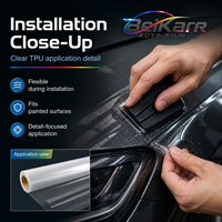 Film de protection de peinture automobile auto-réparateur BEIKARR, super brillant, TPU PPF, garantie 8-10 ans pour carrosserie, capot, pare-chocs, porte