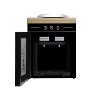 Zhen Yi Dian Qi Desktop Water Dispenser 28x25x38cm Gold Glass Door Heating Eco-Friendly Automatic Household Use - Product Image 2