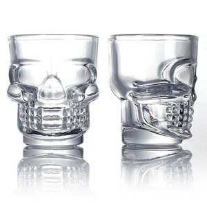 कस्टम स्प्रे रंग ग्लास छोटे स्किल्स शूट ग्लास शराब कप स्मारिका मिनी वाइन कप - Product Image 3