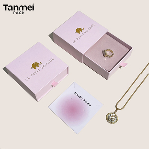 Custom Logo Jewelry <b>Gift</b> <b>Box</b> with Jewelry Pouch Luxury Packaging for Rings <b>Earrings</b> Necklaces and Bracelets - Product Image 6
