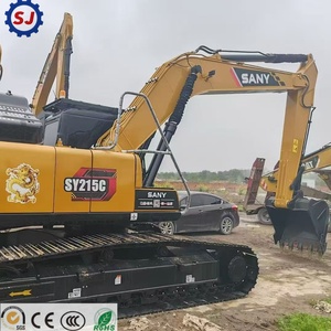 En stock, excavatrice hydraulique SANY SY215C d'occasion, 22 tonnes, haute performance, SY225C SY235C SY265C, équipement de travaux publics - Product Image 3