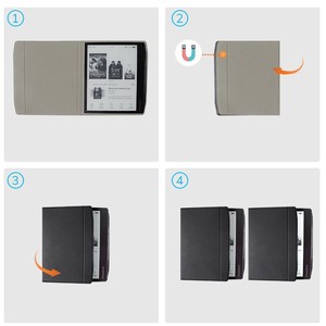 Housse de protection magnétique en cuir de style chinois personnalisée pour Pocketbook Era PB700, couleur, 7 pouces - Product Image 5