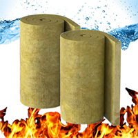 Couverture isolante en laine de roche industrielle à bas prix pour entrepôt, écologique et résistante au feu